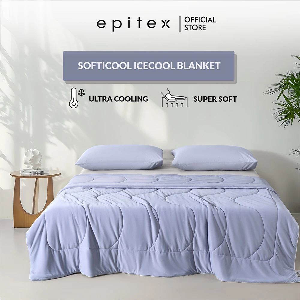 Epitex 1600TC Softicool Collection Icecool Reversible Blanket